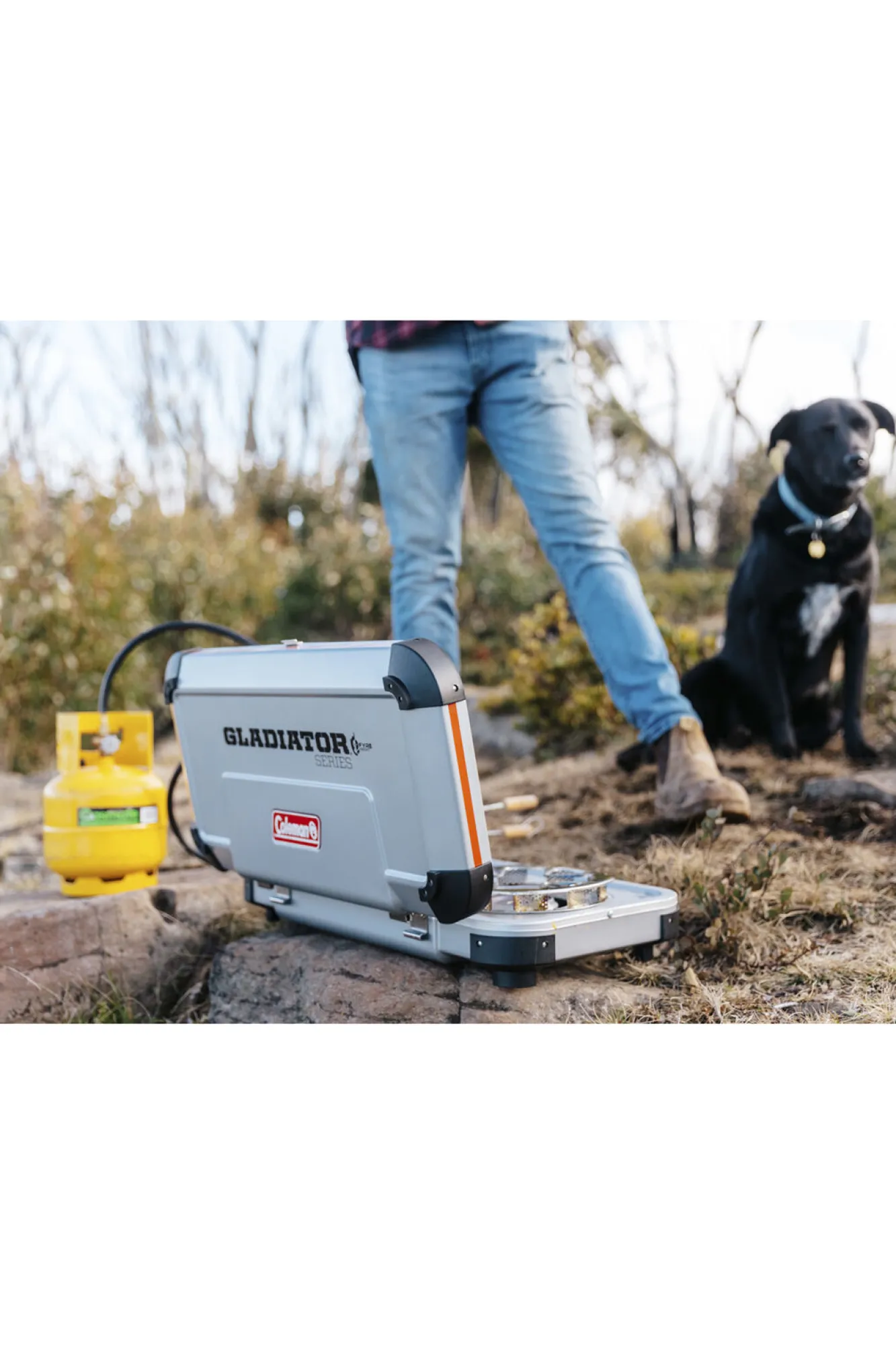 Stoves>Macpac Coleman Fyreknight Hyperflame Camping Stove