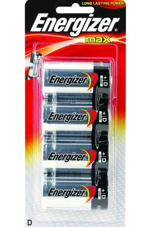 Batteries>Macpac Energizer Max D Batteries