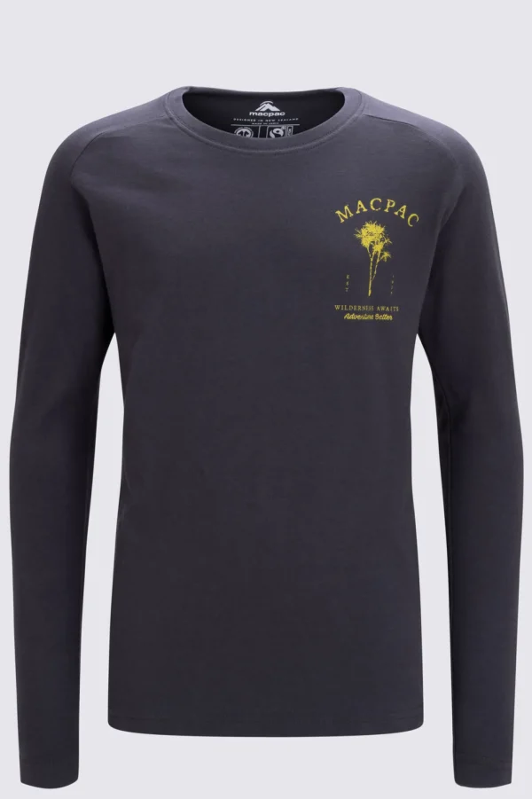 T-Shirts & Shirts>Macpac Kids' Trees Graphic Long Sleeve T-Shirt