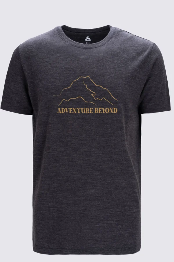 Travel>Macpac Men'S Adventure Beyond 180 Merino T-Shirt