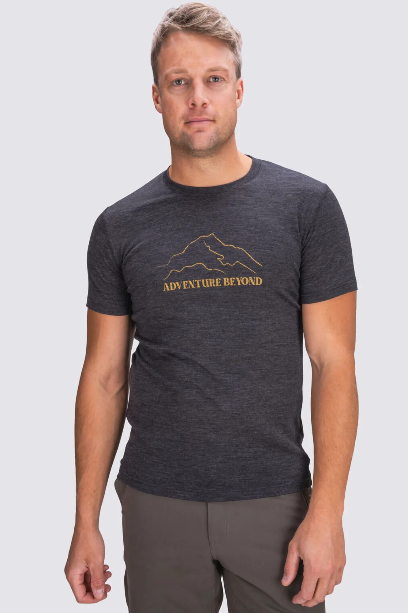 Travel>Macpac Men'S Adventure Beyond 180 Merino T-Shirt
