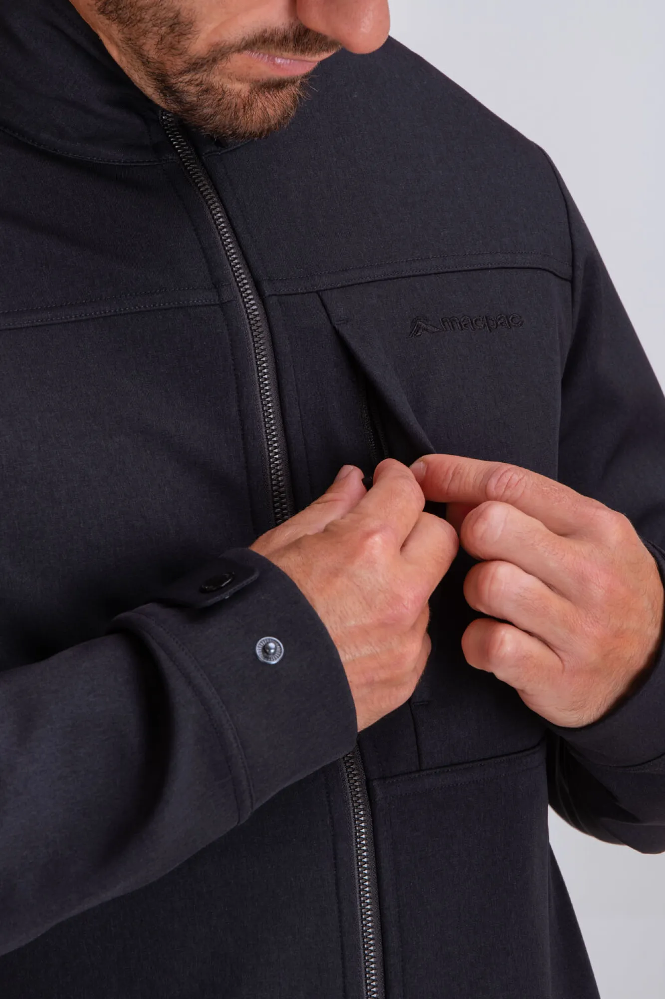 Softshell Jackets>Macpac Men'S Chord Softshell Jacket