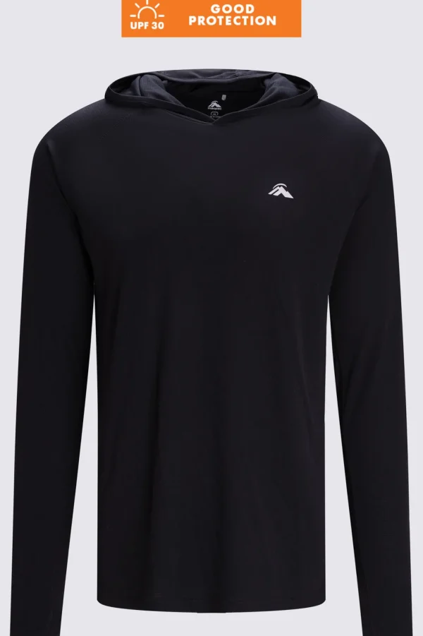 Running>Macpac Men'S Trail Long Sleeve Hooded T-Shirt