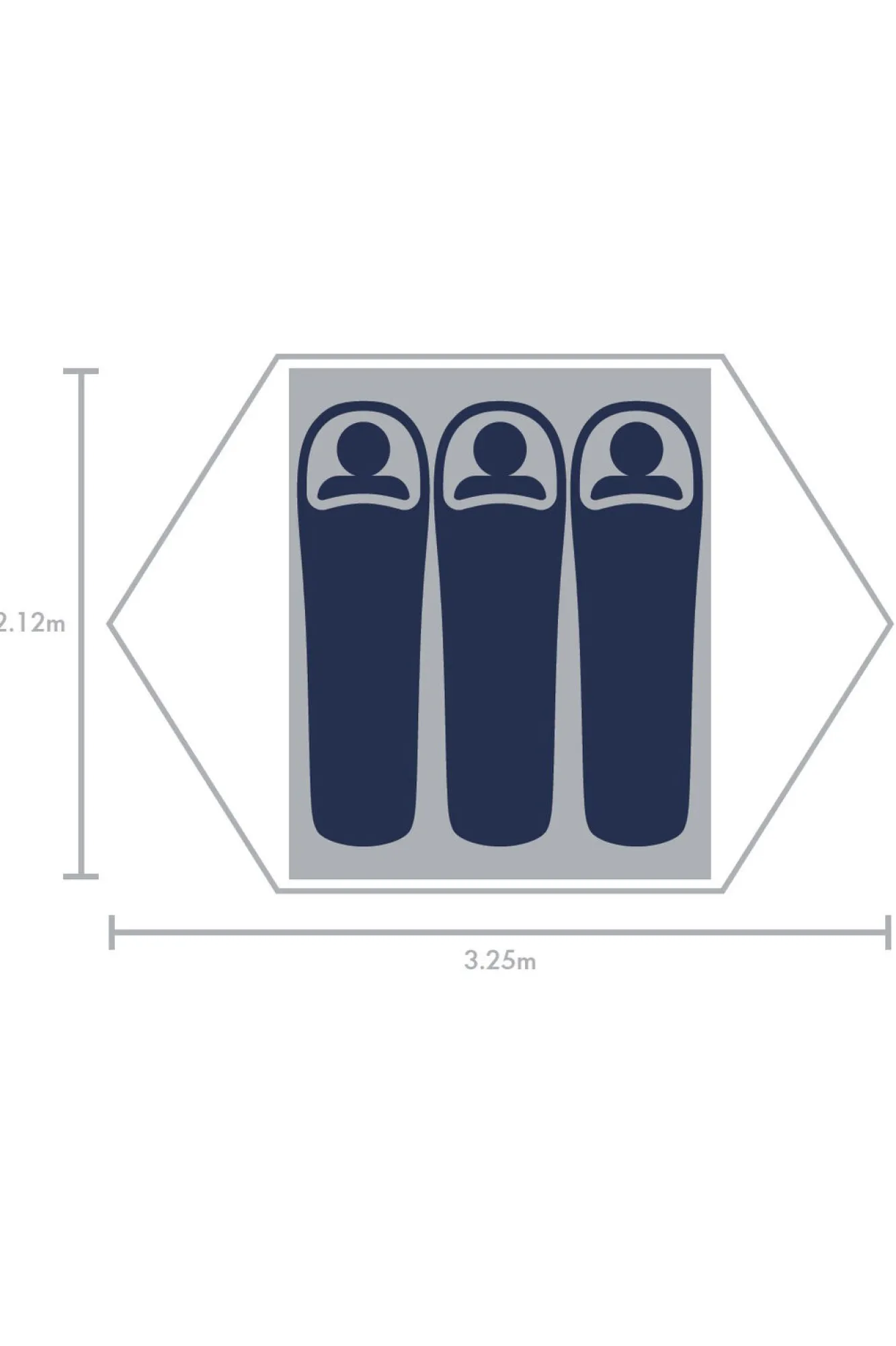 Camping Tents>Macpac Polaris 3 Person Tent