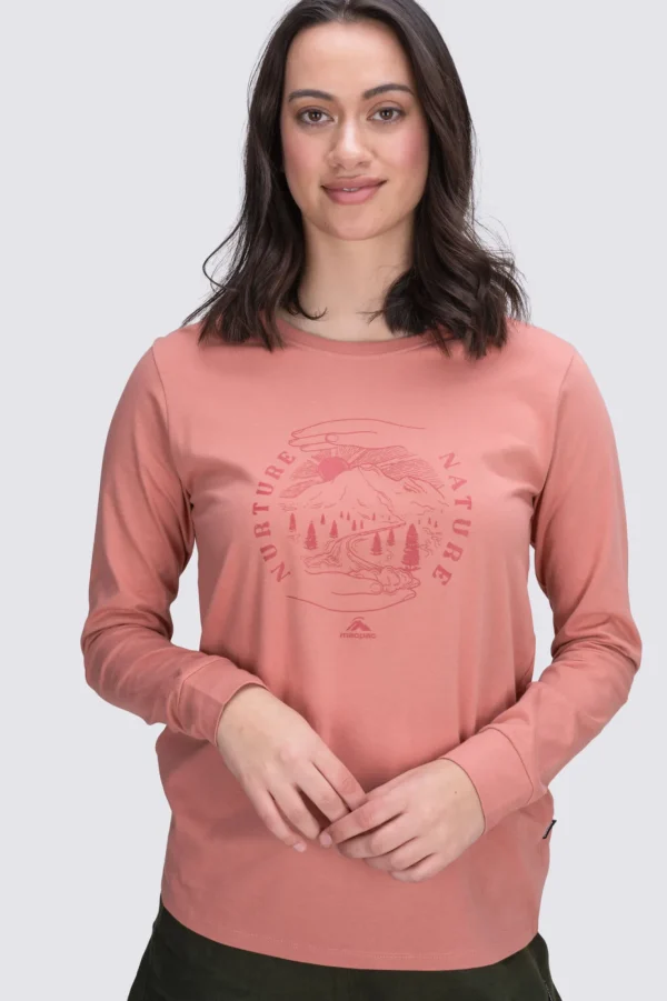 T-Shirts>Macpac Women'S Nurture Nature Long Sleeve T-Shirt