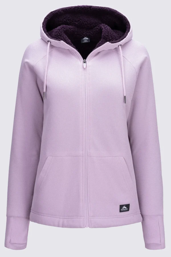 Pullovers & Hoodies>Macpac Women'S Waffle Sherpa Jacket