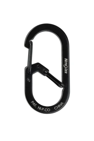 Carabiners>Macpac Nite Ize G-Series Dual Chamber Carabiner #1 — 2 Pack