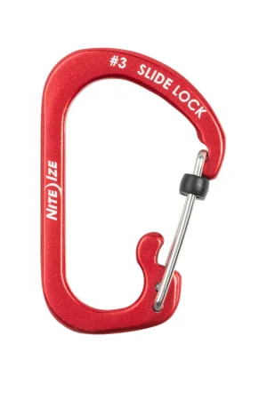 Carabiners>Macpac Nite Ize Slidelock Aluminium Carabiner #3
