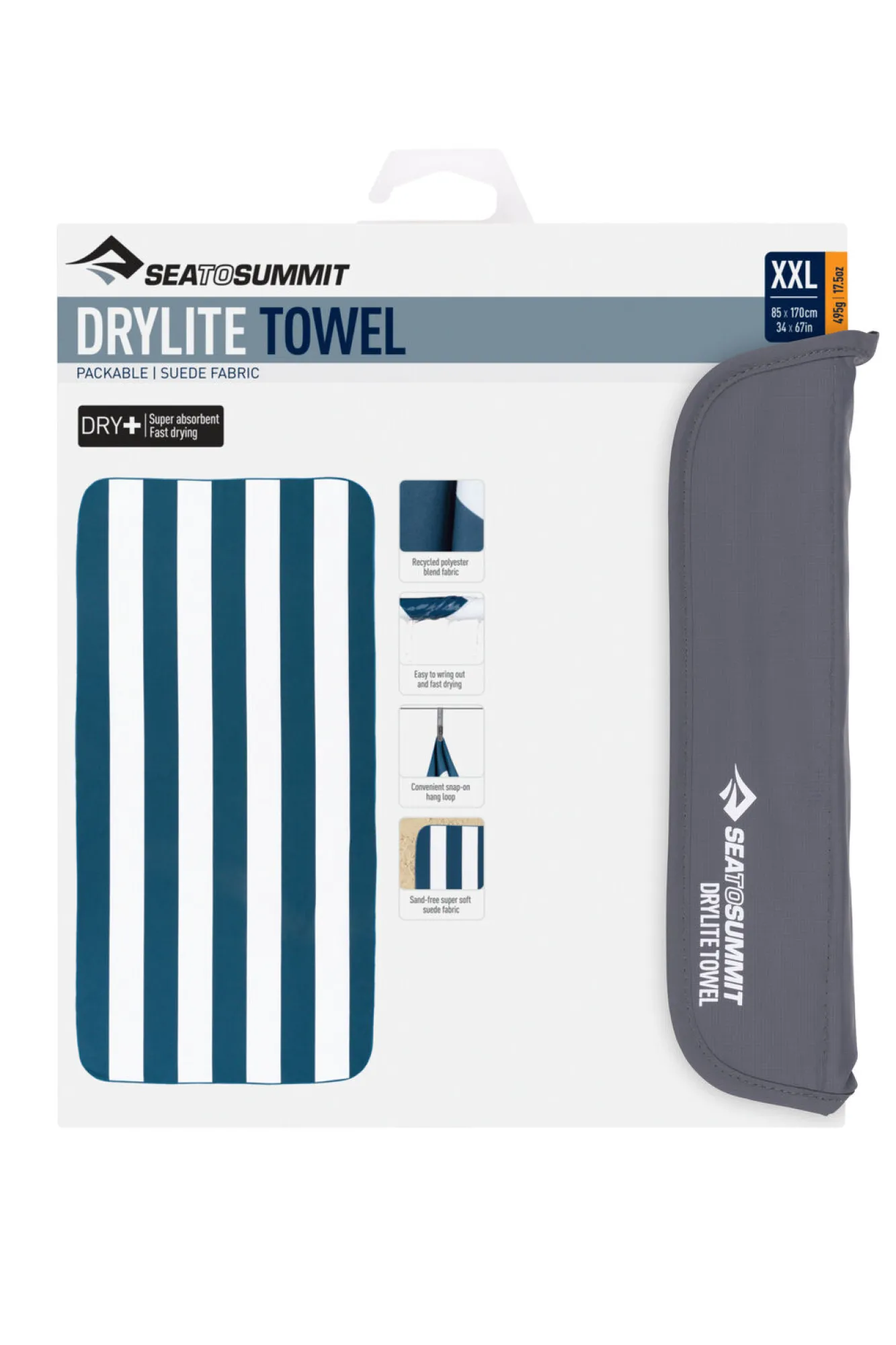 Towels>Macpac Sea To Summit Drylite Towel — 2Xl