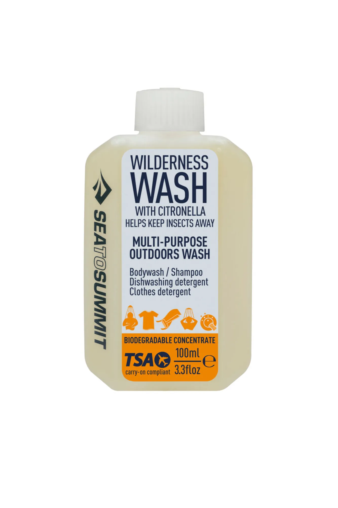 Travel Accessories>Macpac Sea To Summit Wilderness Wash With Citronella 100Ml