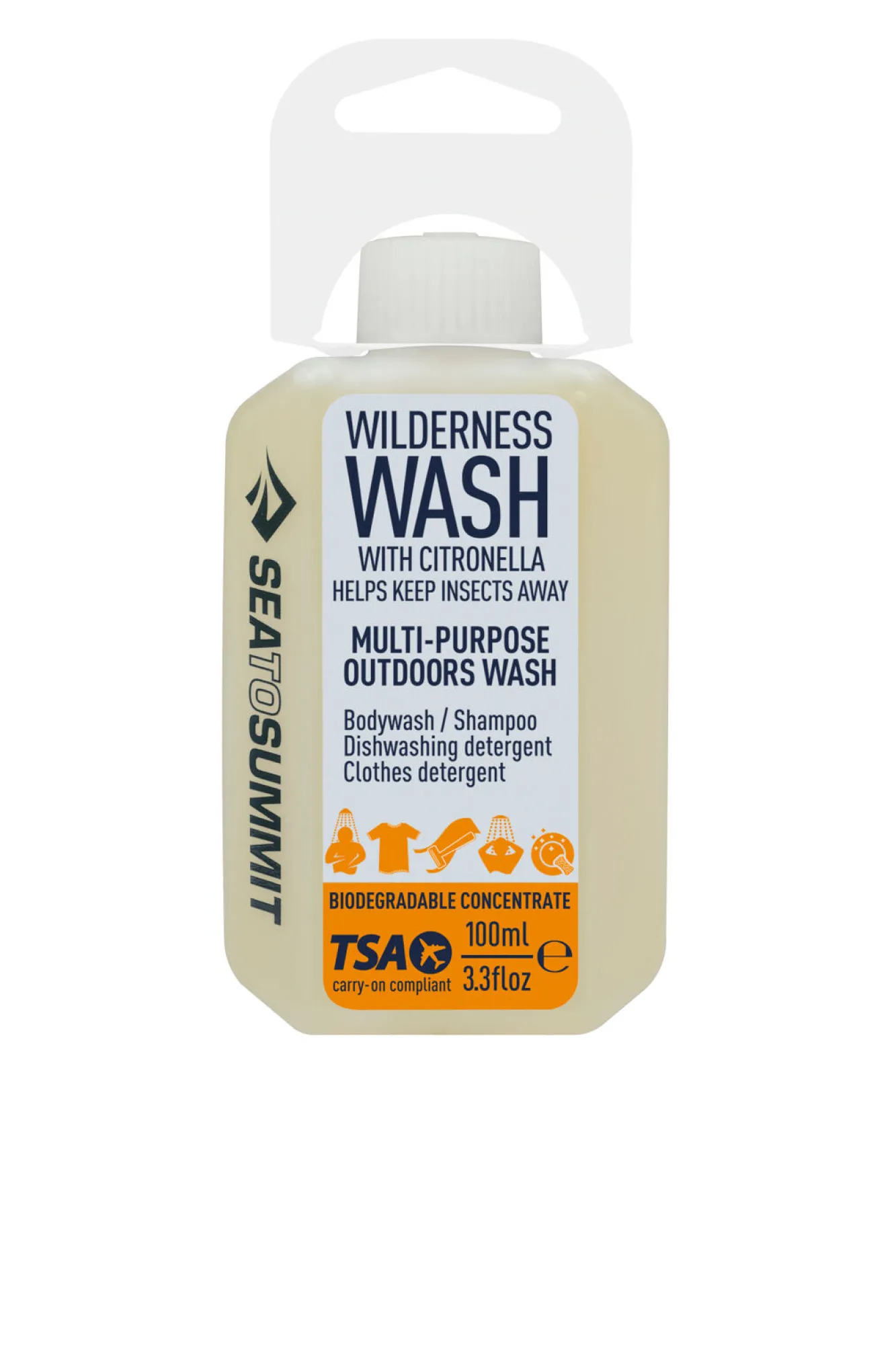 Travel Accessories>Macpac Sea To Summit Wilderness Wash With Citronella 100Ml