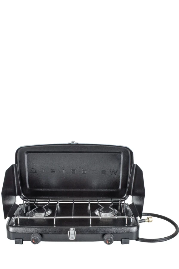 Stoves>Macpac Wanderer 2 Burner Compact Lpg Portable Stove