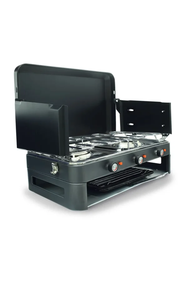 Stoves>Macpac Zempire 2 Burner Deluxe Stove & Grill