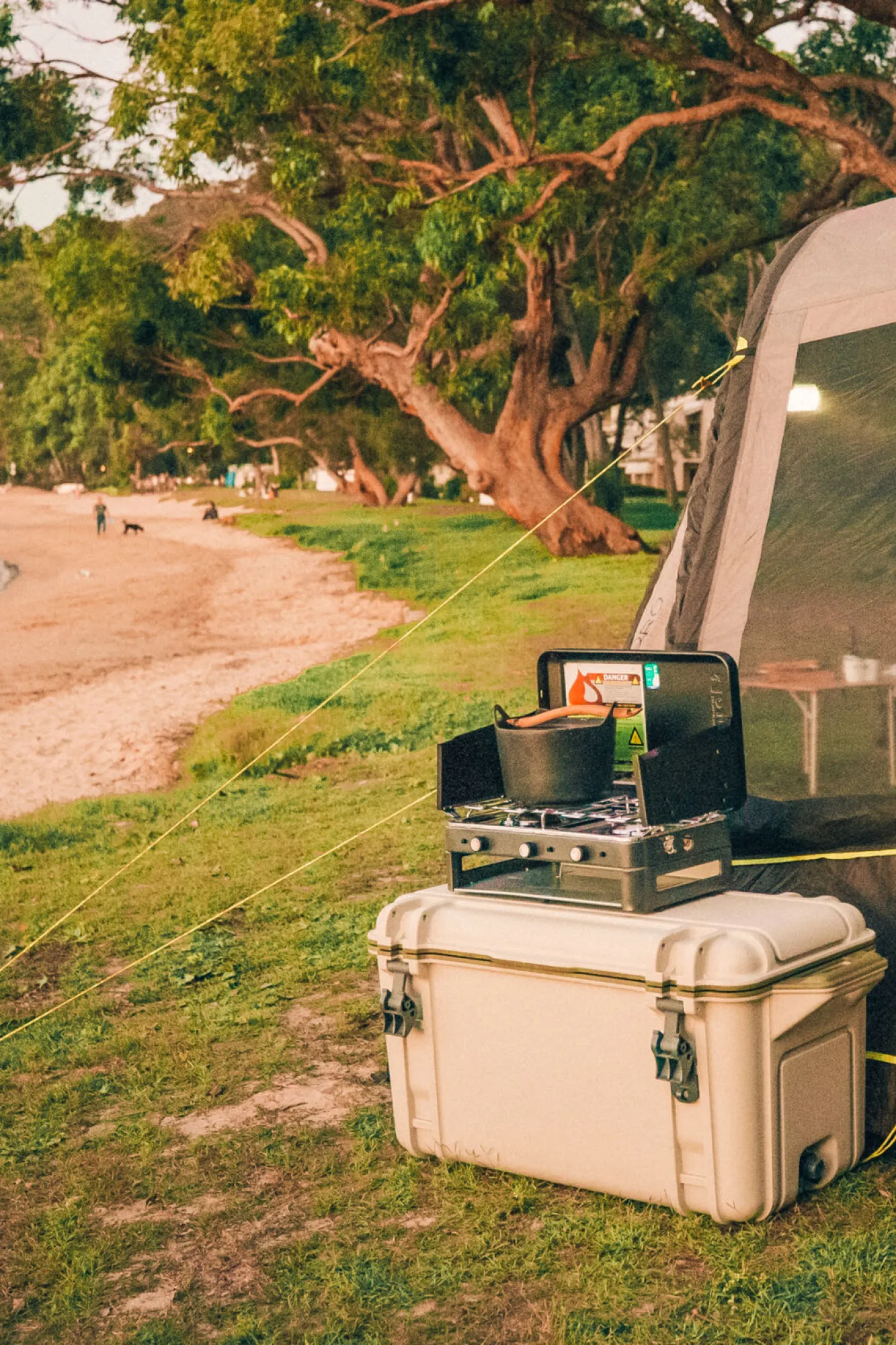 Stoves>Macpac Zempire 2 Burner Deluxe Stove & Grill